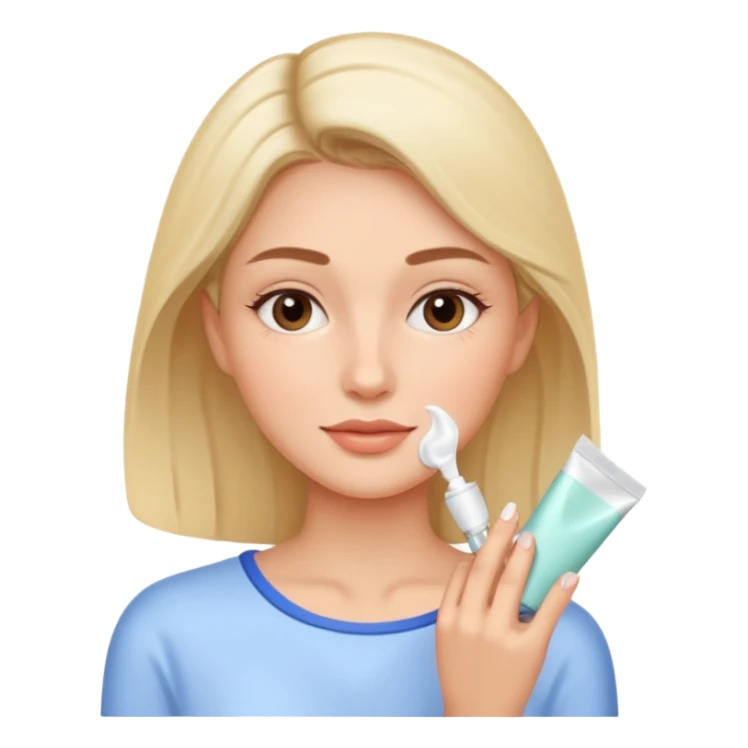 Clean girl/skincare sticker