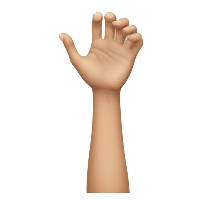 Women bending her wrist  sticker