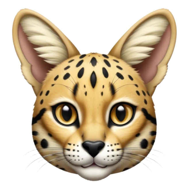 Serval-Genet-hybrid sticker