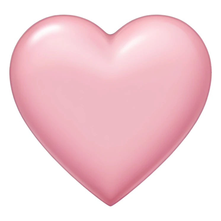 Light pink heart mother day sticker