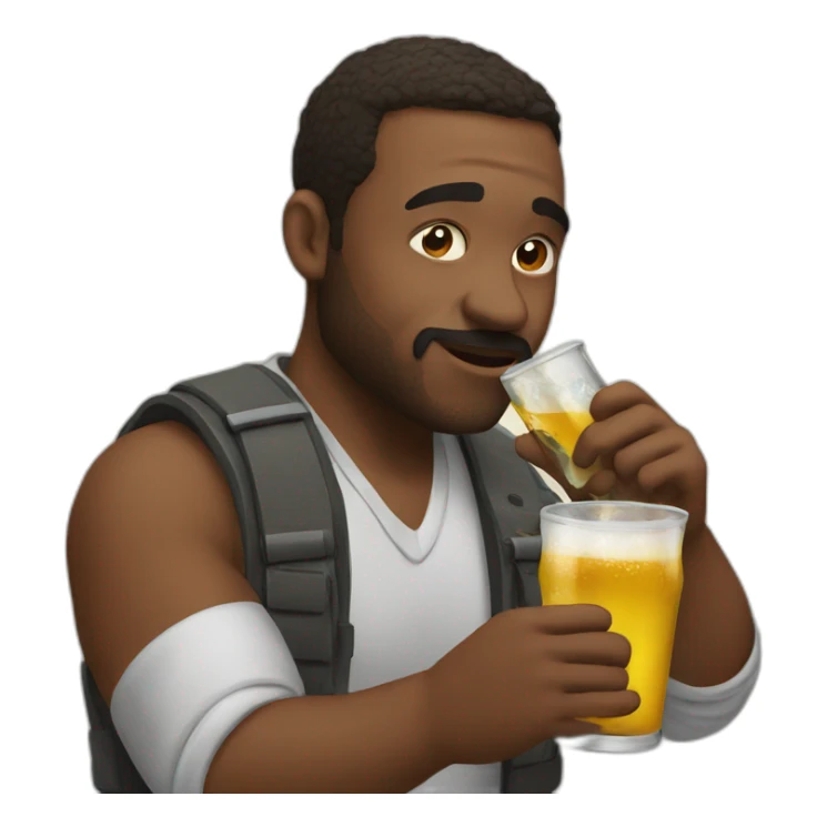 drinking mate sticker