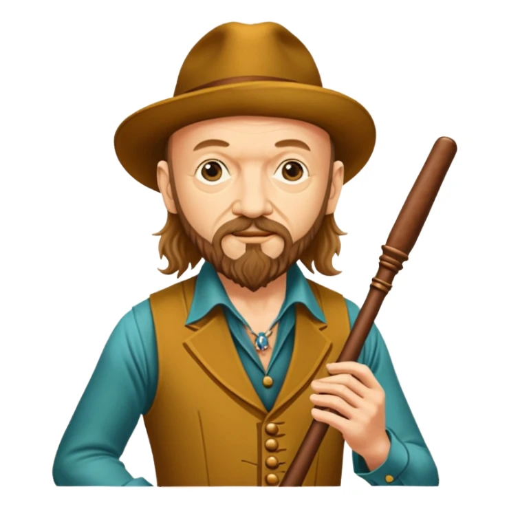 Jethro Tull (Band): A legendary British progressive rock band led by Ian Anderson, named after the 18th-century agriculturist. sticker