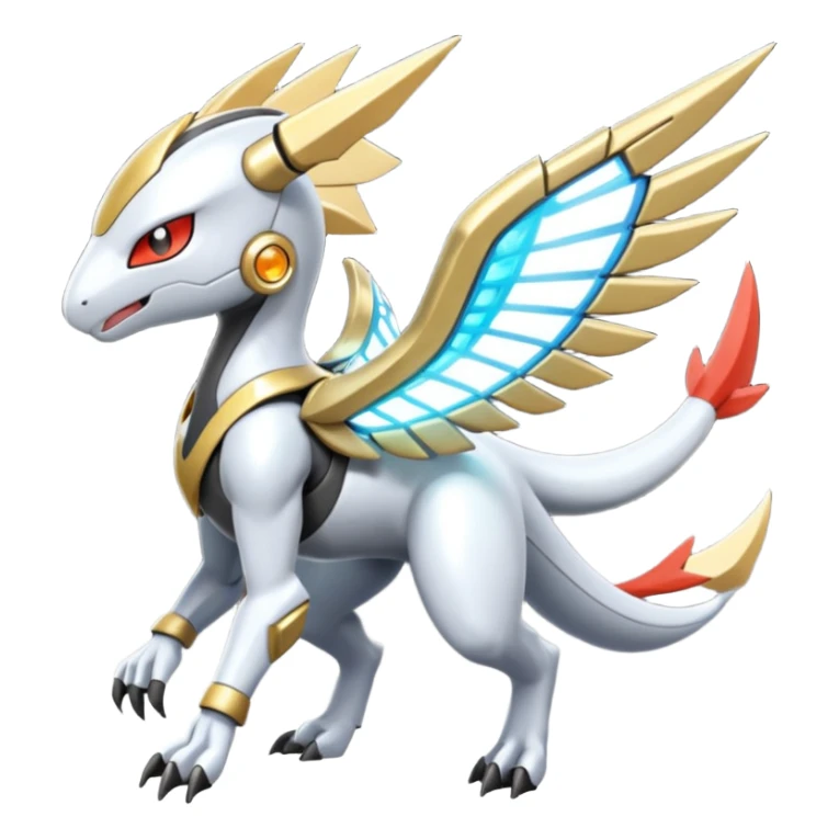 Meloetta-Latias-Wargreymon-Protogen-Pokémon-Digimon-Fakémon-fusion-hybrid-creature sticker