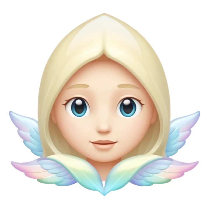 pastel whitish light pale divine shiny aesthetic  sticker