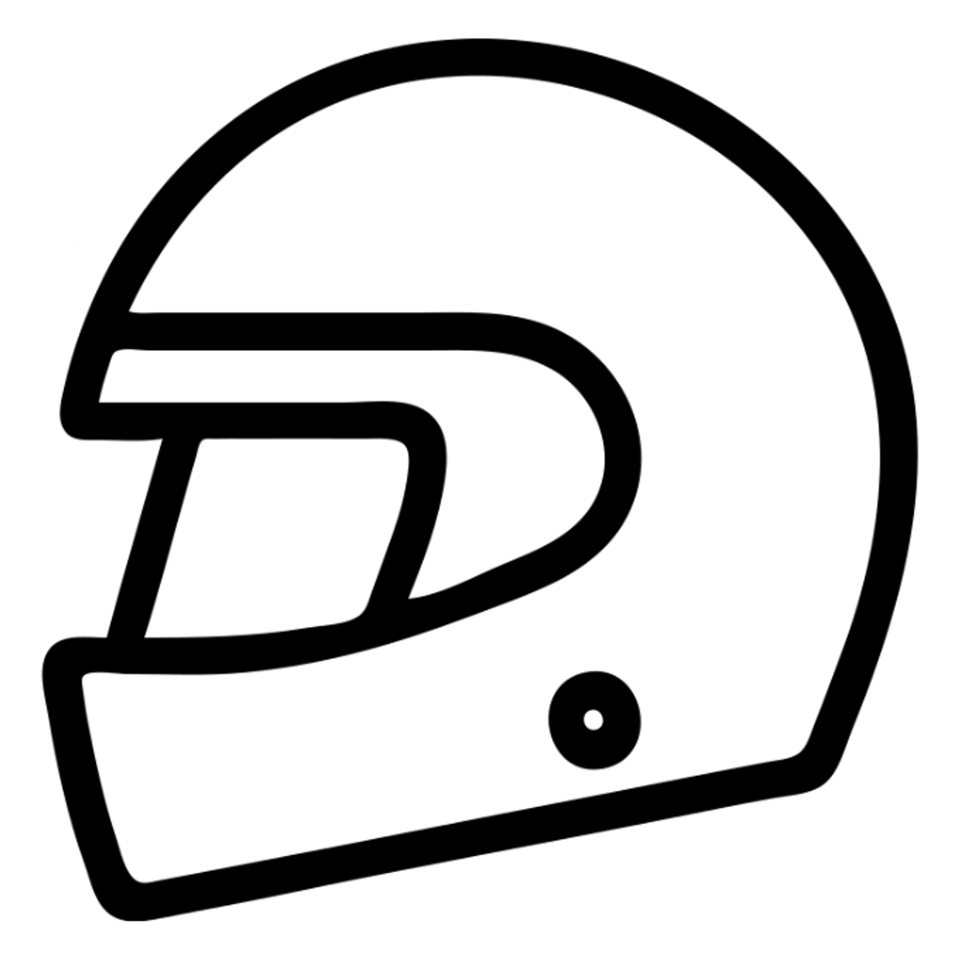 a pink helmet sticker