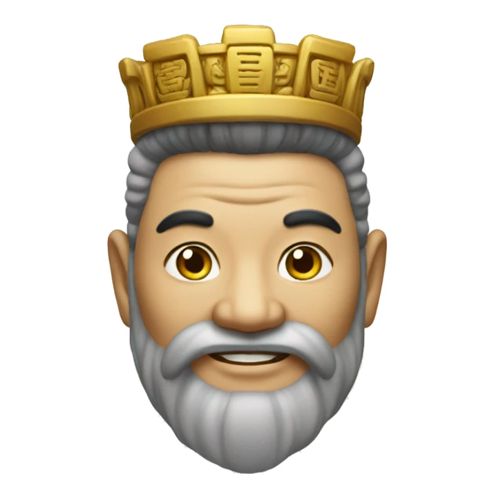 The God of Wealth in China sticker