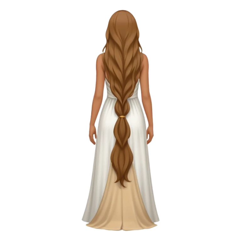 anonymous  female person standing ,view from the back sticker