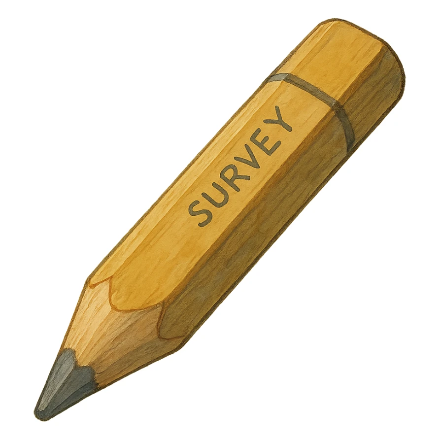 ghibli style survey pencil sticker