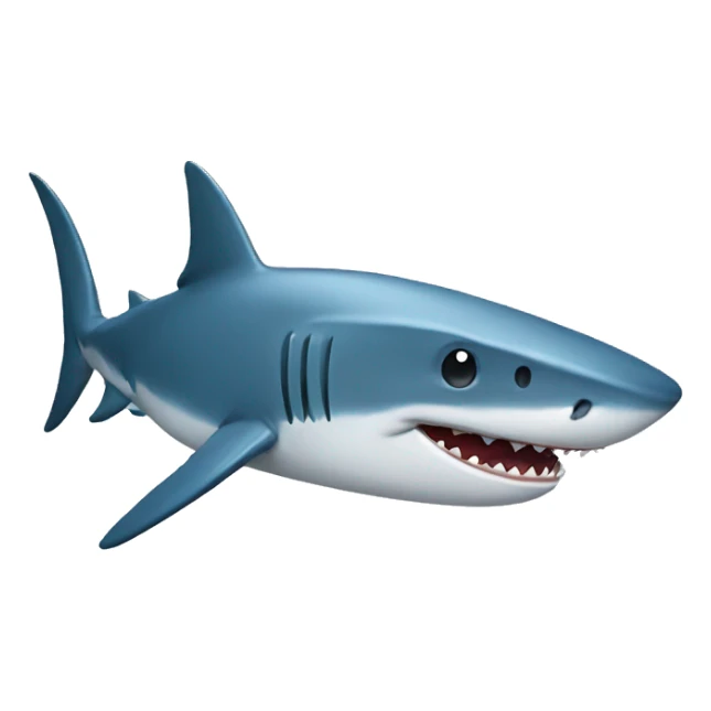 shark hat sticker