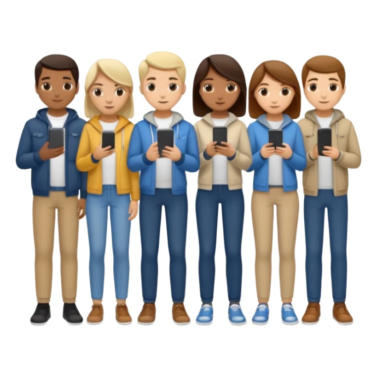 personas debatiendo revisando una pantalla  sticker