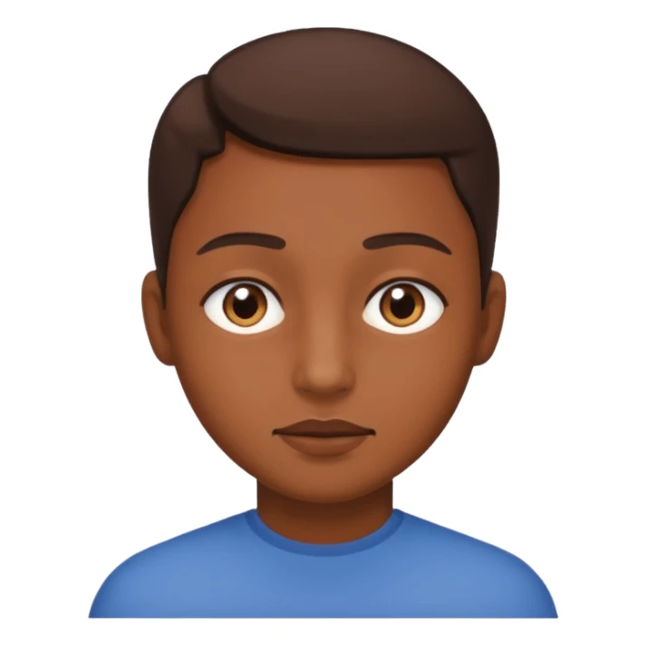 Piel morena, y ojos más achinados sticker