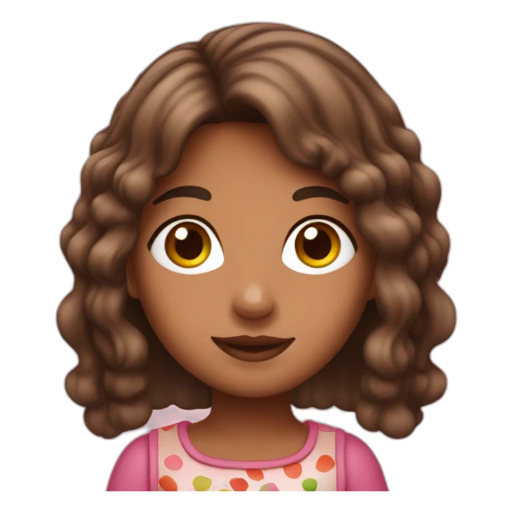 neapolitan girl sticker