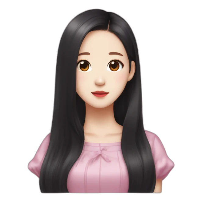 Jisoo of Blackpink sticker
