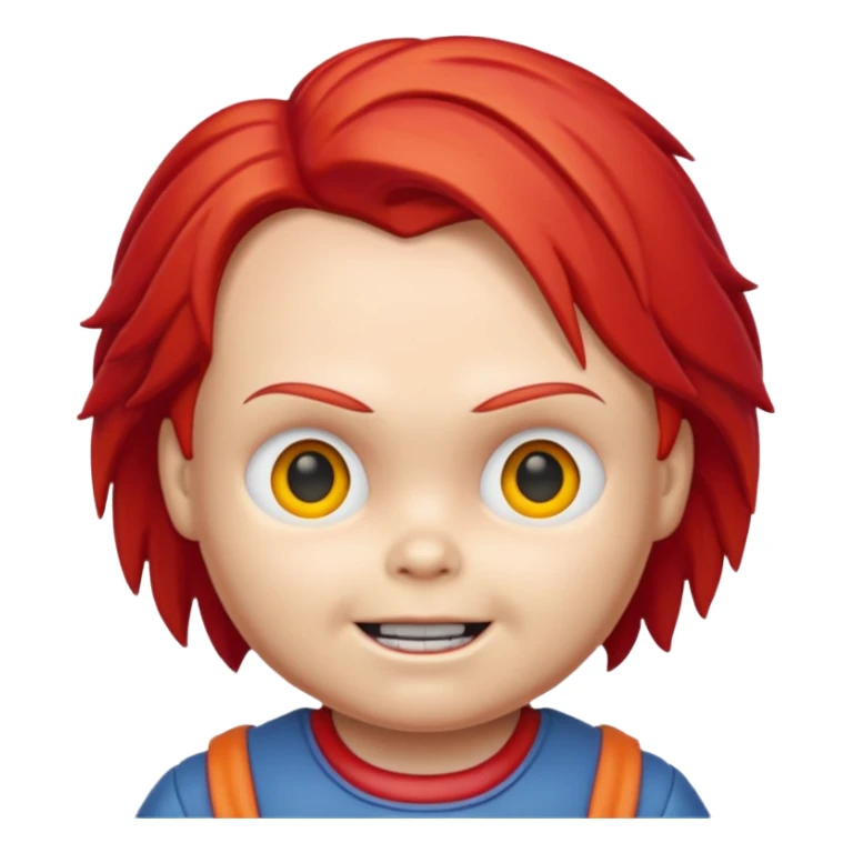 Un emojin de chuky sticker