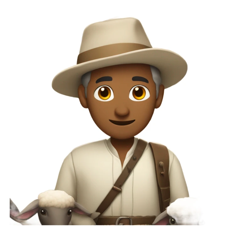 Shepherd of the sheep people  sticker