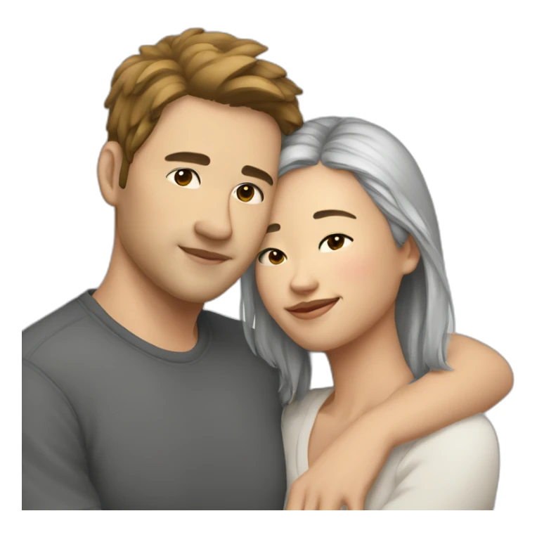 whiteman-asianwoman-cuddles sticker