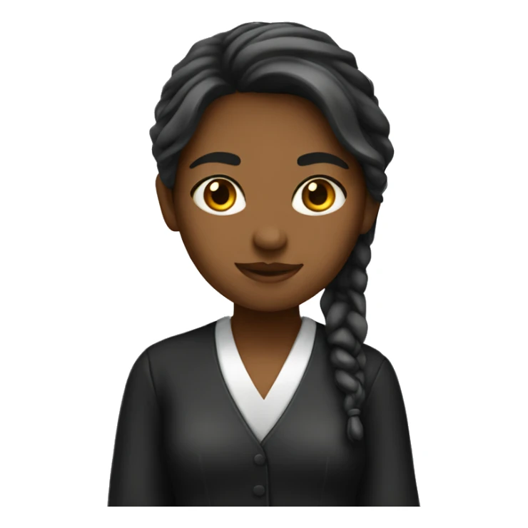 Girl law Student sticker