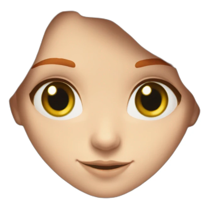 Pale skinned gryffindor Redhead with green eyes reading a book sticker