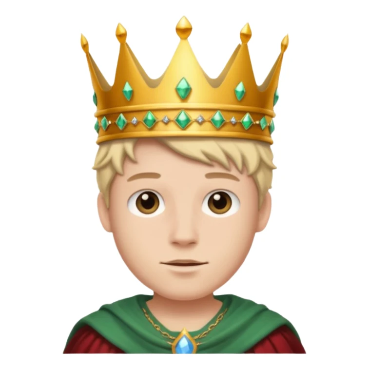 Enhypen Jake wearing crown sticker