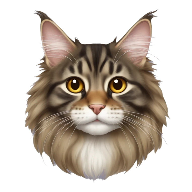 Maine coon kiss small maine coon sticker