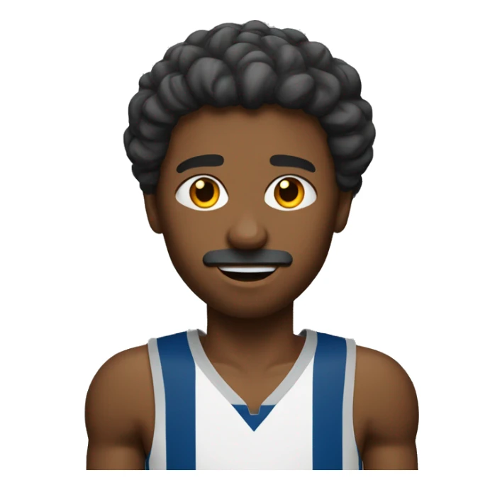 Personne qui fait du basketball sticker