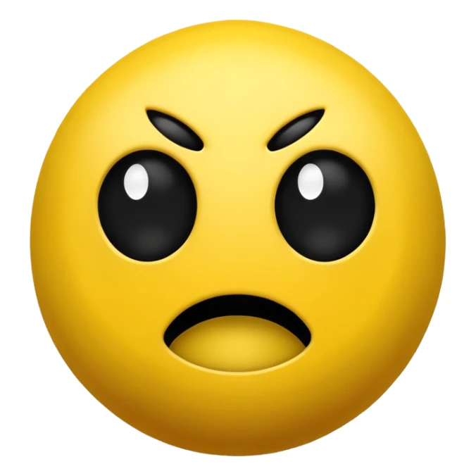 Pac-Man which just has two black dots as the eyes and a wide open mouth which is just pitch black sticker