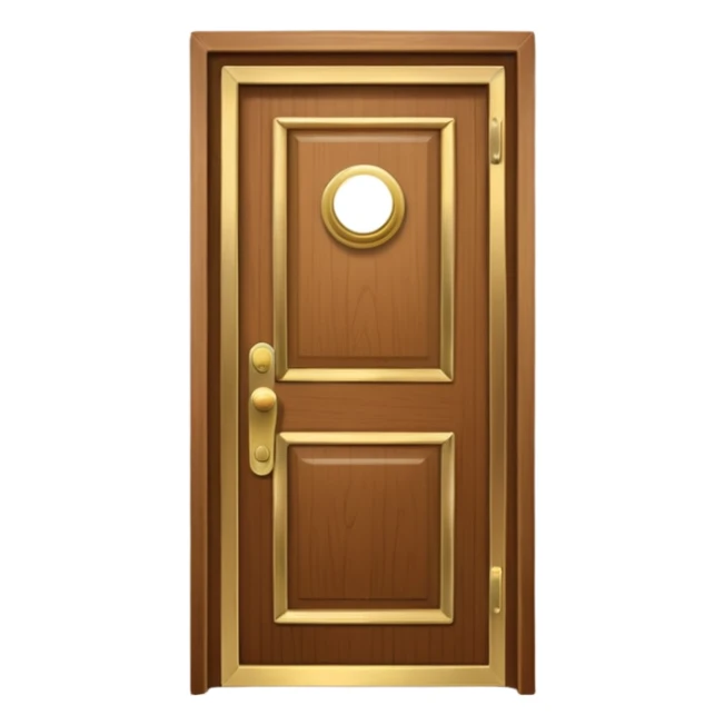 hotel room door modern sticker