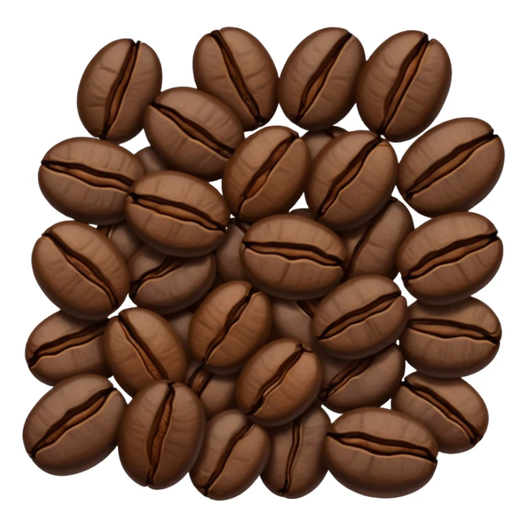 coffee beans sticker