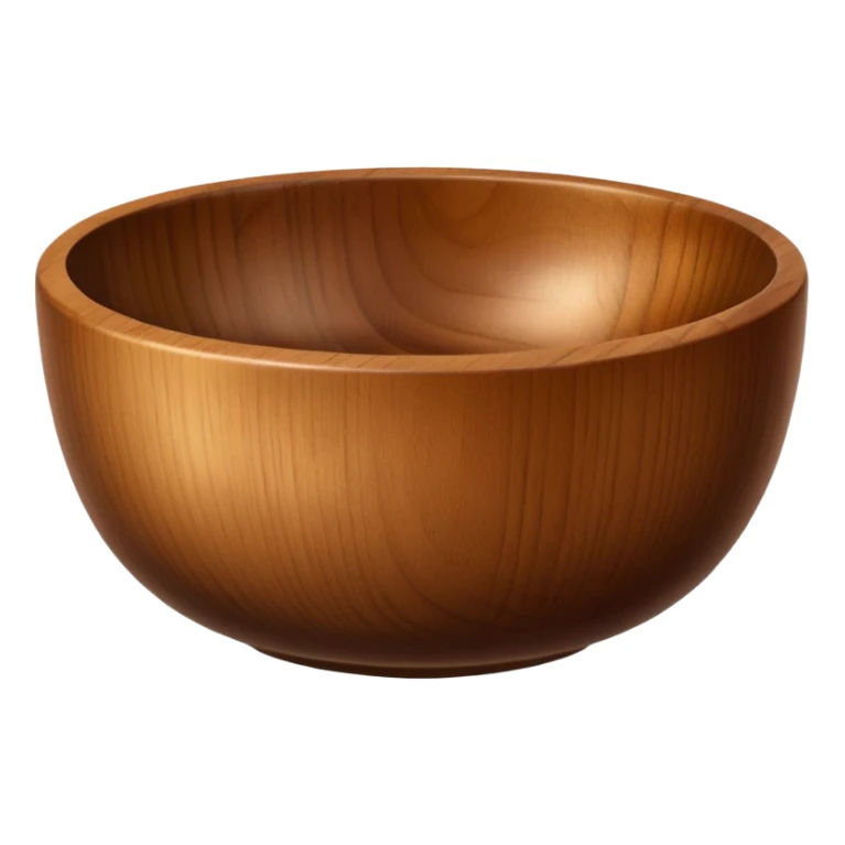 wooden bowl  sticker