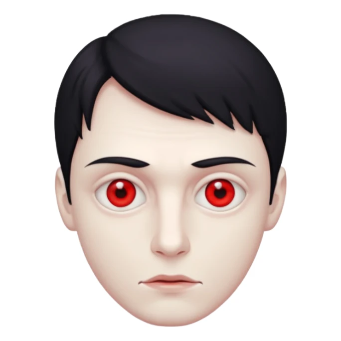 "Ange" diabolique homme sticker