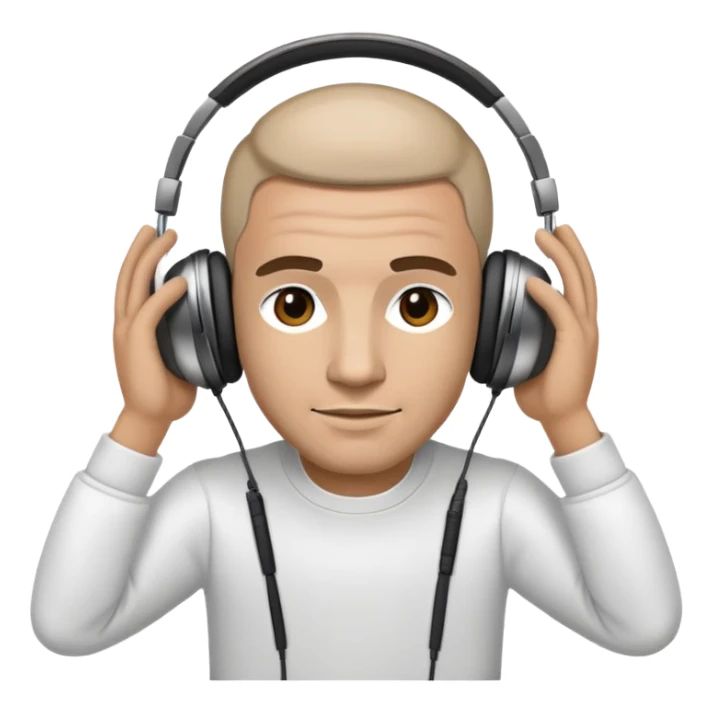 DJ in headphones, text "DJ COK" sticker