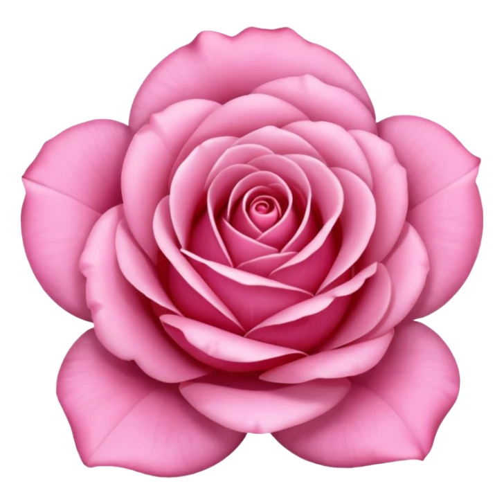 the petal of a pink rose sticker
