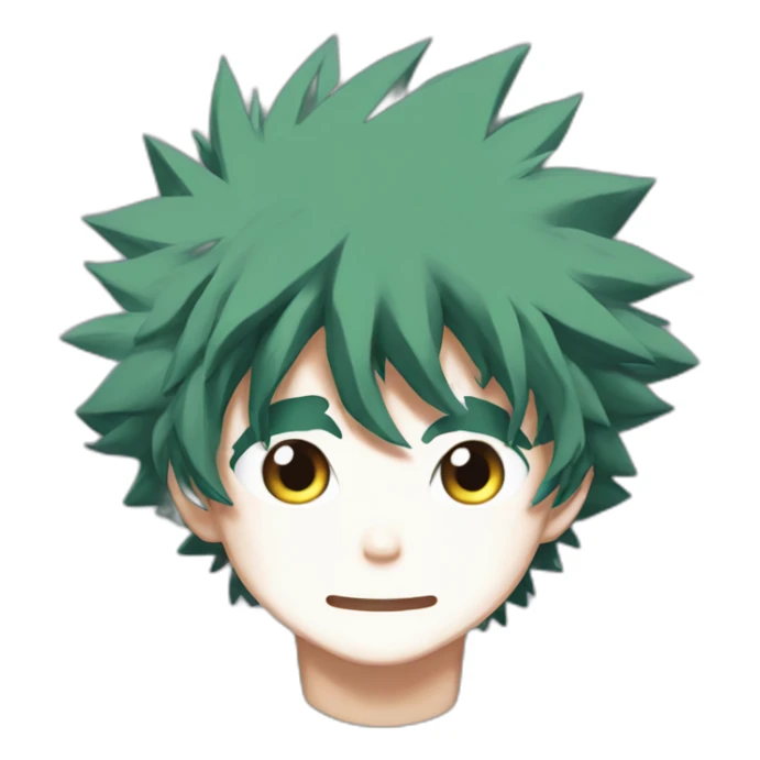 Izuku Midoriya from My hero academia sticker
