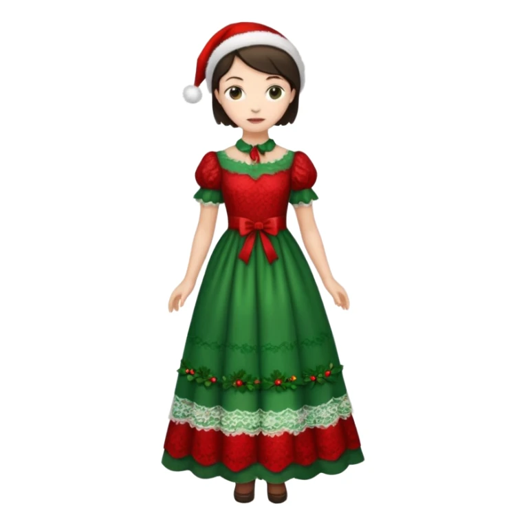 Christmas Emily Dickinson Full body sticker