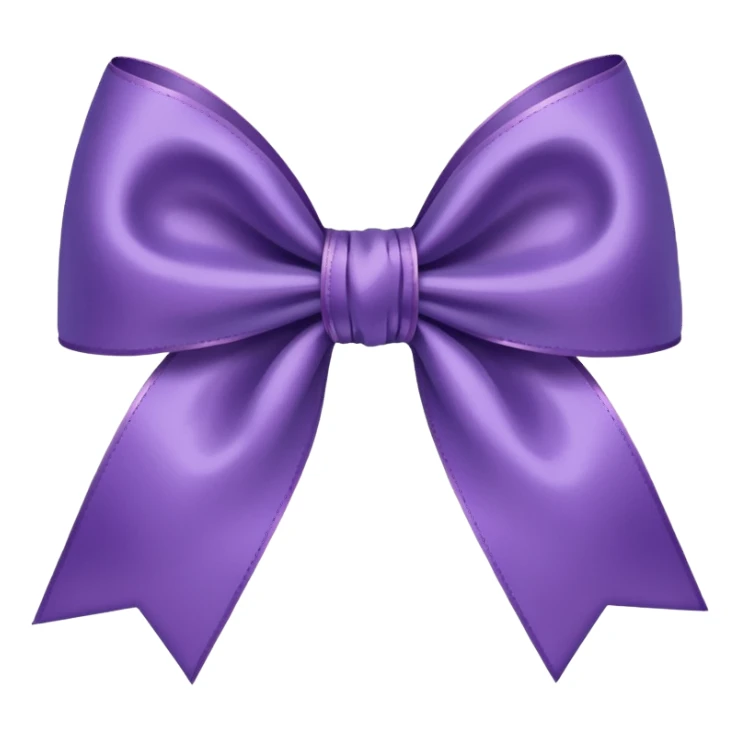 artsy bow delicate pastel dark purple colour sticker