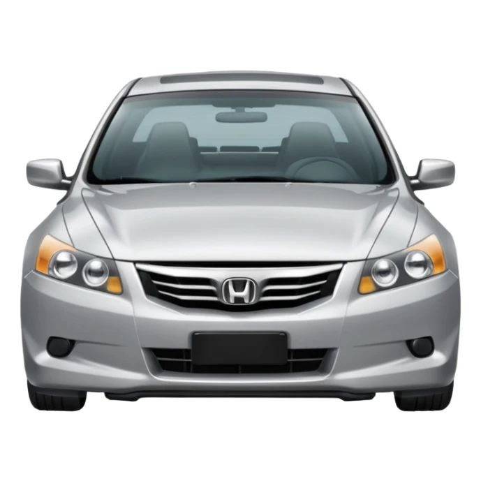 2009 honda accord w clear headlights  sticker