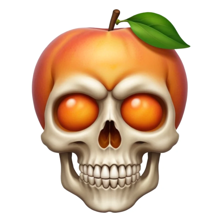 ☠️+🍑 sticker