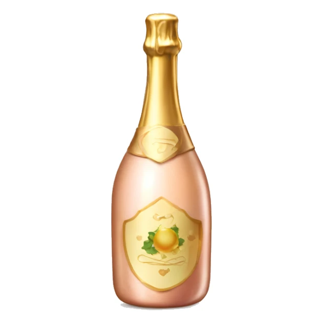 A bottle of champagne potion A bottle of champagne potion sticker