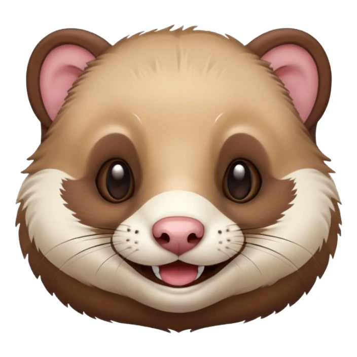 🦉hazlo asi,como un huron en emoji sticker