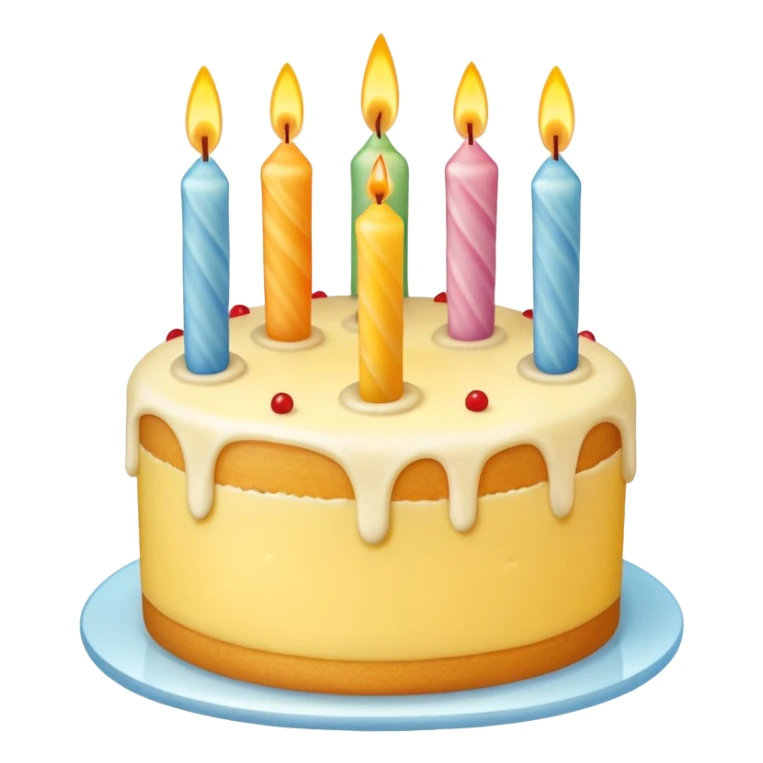 yellow birthday sticker