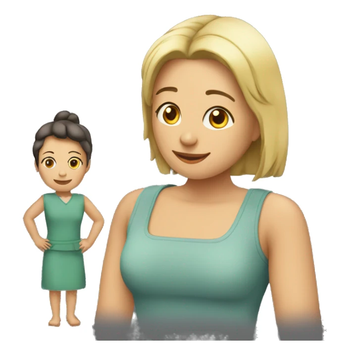 Je suis en train de faire un truc avec ma mère  sticker