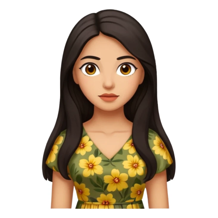 Beautiful Sicilian woman  sticker