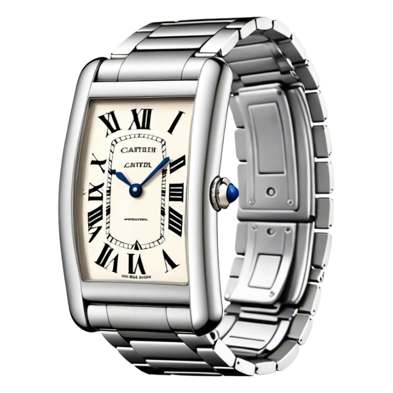 Cartier tank americaine watch sticker