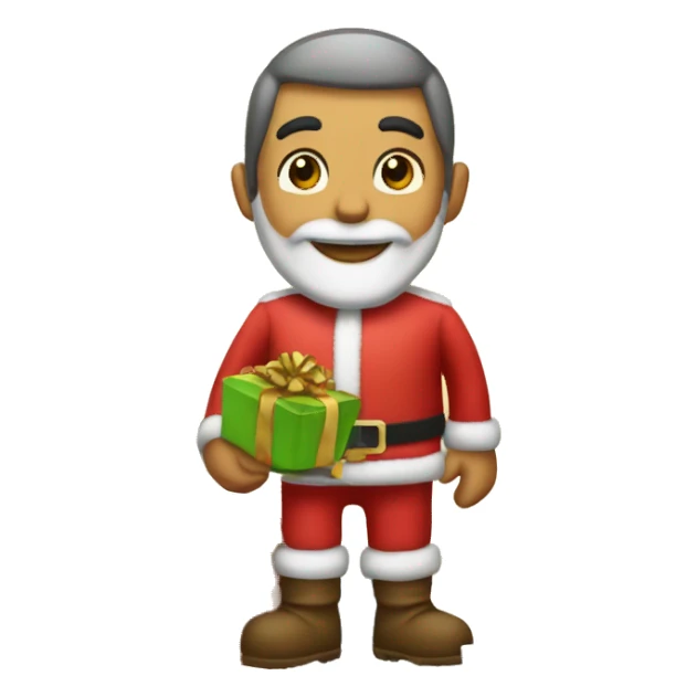 Pino navideño con regalos sticker