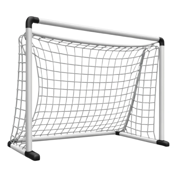 football goal straight on sticker
