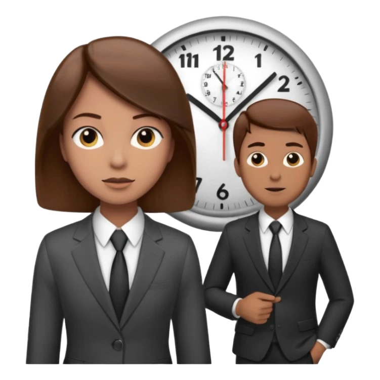 new emoji Be right back meeting time emoji sticker