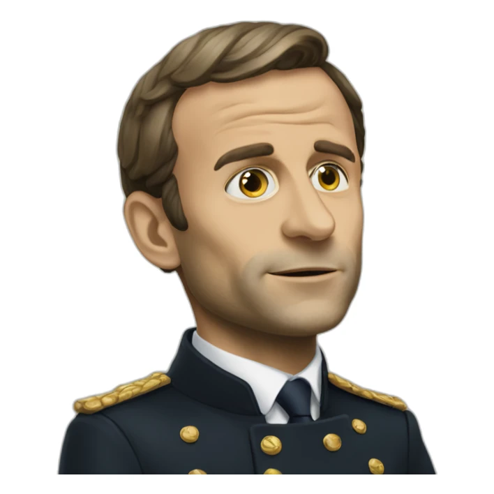 emmanuel-macron-reptilian sticker
