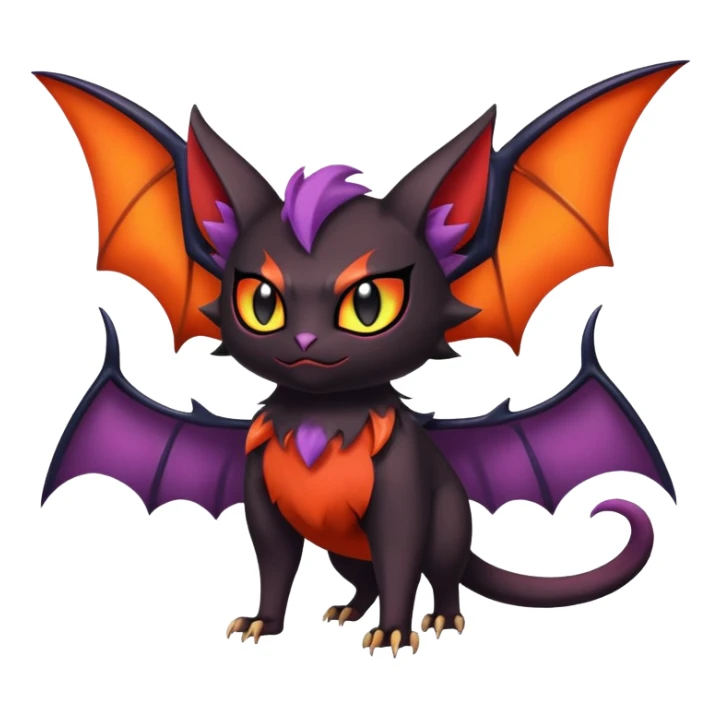 Noibat-Noivern-Litten-Hybrid sticker