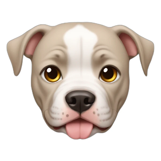 Pitbull child sticker