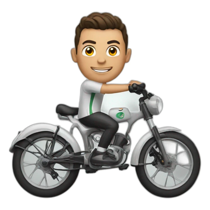 cristiano ronaldo bike goal sticker